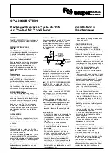 Preview for 1 page of TemperZone OPA 2000RKTM01 Installation & Maintenance