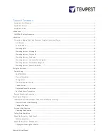 Предварительный просмотр 2 страницы Tempest 52.050P User Manual