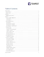 Предварительный просмотр 2 страницы Tempest Cyclone G4 User Manual
