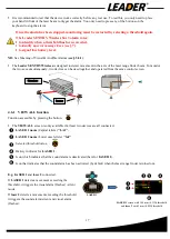 Предварительный просмотр 17 страницы Tempest Leader SENTRY LA1 User Manual