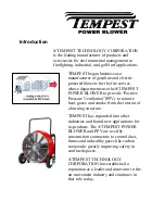 Предварительный просмотр 2 страницы Tempest POWER BLOWER Operation Manual