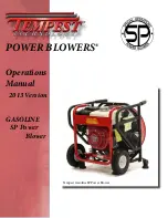 Preview for 1 page of Tempest SP Power Blower Operation Manual