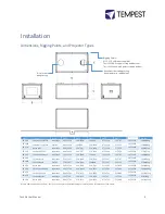 Preview for 9 page of Tempest Tacit G4 User Manual