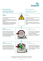 Preview for 5 page of tempLED RayTrack Multisensor Installation Manual