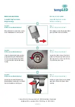 Preview for 5 page of tempLED RayTrack Series Installation Manual