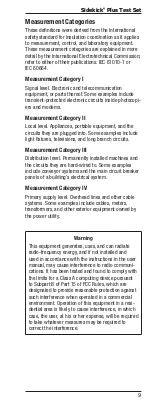 Preview for 9 page of Tempo Communications 1155-5003 Instruction Manual