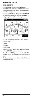 Предварительный просмотр 16 страницы Tempo Communications 1155-5003 Instruction Manual