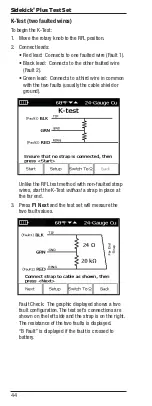 Предварительный просмотр 44 страницы Tempo Communications 1155-5003 Instruction Manual