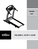 Tempo Fitness 610T User Manual preview