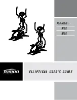 Preview for 1 page of Tempo Fitness 910E User Manual