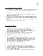 Preview for 3 page of Tempo Fitness SZ-F-100A Instruction Manual