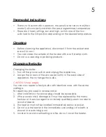 Preview for 5 page of Tempo Fitness SZ-F-100A Instruction Manual