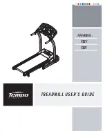 Предварительный просмотр 1 страницы Tempo Fitness T921 User Manual