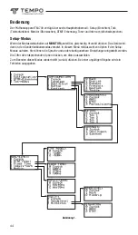 Предварительный просмотр 44 страницы Tempo Fitness Tele-Mate Pro TM-700 Instruction Manual