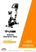 Tempo Fitness TP-U1050 User Manual preview