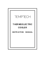 Предварительный просмотр 1 страницы Temptech FW16SB Instruction Manual