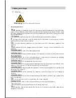 Preview for 3 page of Temptech MW43SBS User Manual