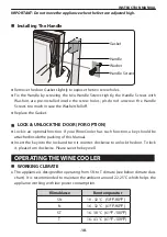 Предварительный просмотр 12 страницы Temptech PRESTIGE PRES180DB User Manual