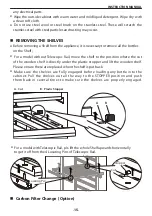 Предварительный просмотр 17 страницы Temptech PRESTIGE PRES180DB User Manual