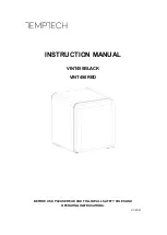 Temptech VINT450 Instruction Manual preview