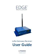 Preview for 1 page of Temptime EDGE LoRa User Manual