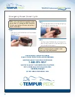 Предварительный просмотр 11 страницы Tempur-Pedic Double Reference Manual