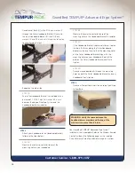 Preview for 14 page of Tempur-Pedic GrandBed TEMPUR Advanced Ergo System Complete Reference Manual