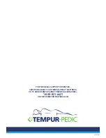 Preview for 12 page of Tempur-Pedic TEMPUR-Ergo Premier Reference Manual