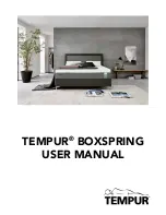 Preview for 1 page of TEMPUR BOXSPRING User Manual