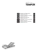 Preview for 1 page of TEMPUR Hybrid Flex Instructions For Use And Care Manual