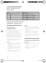 Preview for 18 page of TEMPUR North Instructions For Use Manual