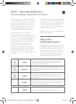 Preview for 54 page of TEMPUR North Instructions For Use Manual