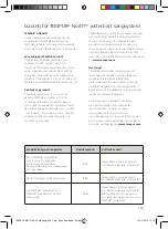 Preview for 121 page of TEMPUR North Instructions For Use Manual