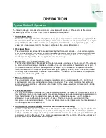 Preview for 8 page of Temspec VHC 30 Operation & Maintenance Manual