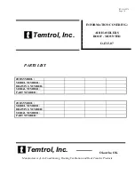 Preview for 27 page of Temtrol SERIES ITF Instruction Manual