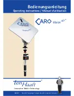 Ten-Haaft caro vision Operating Instructions Manual preview