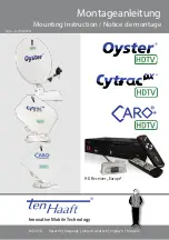 Ten-Haaft CARO+ Mounting Instruction preview