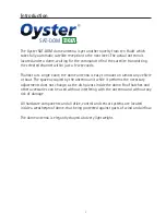 Preview for 3 page of Ten-Haaft Oyster SAT-DOM 50 GS Operating Instructions Manual