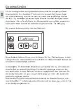 Preview for 8 page of Ten-Haaft SunMover Operating Instructions Manual