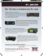 Preview for 31 page of Ten-Tec 444 Operator'S Manual