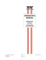 Предварительный просмотр 1 страницы Ten-Tec 507 Patriot Operator'S Manual