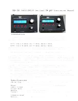 Ten-Tec R4020 Manual preview