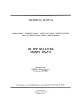 Предварительный просмотр 1 страницы Ten-Tec RX-331 Technical Manual