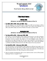 Preview for 3 page of TenaControls NX-01-1K KIT Wiring Diagram & Instructions