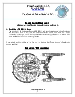 Preview for 5 page of TenaControls NX-01-1K KIT Wiring Diagram & Instructions