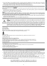 Preview for 36 page of Tenacta GOCCIA 24 Instructions And Warnings