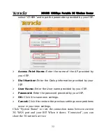 Preview for 33 page of Tenda 3G150B User Manual