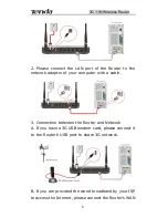 Предварительный просмотр 14 страницы Tenda 3G622R+ User Manual