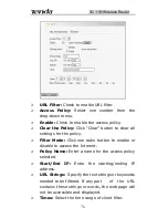 Предварительный просмотр 84 страницы Tenda 3G622R+ User Manual