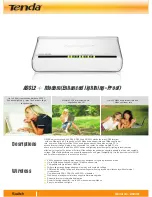 Preview for 1 page of Tenda D820B Technical Specifications